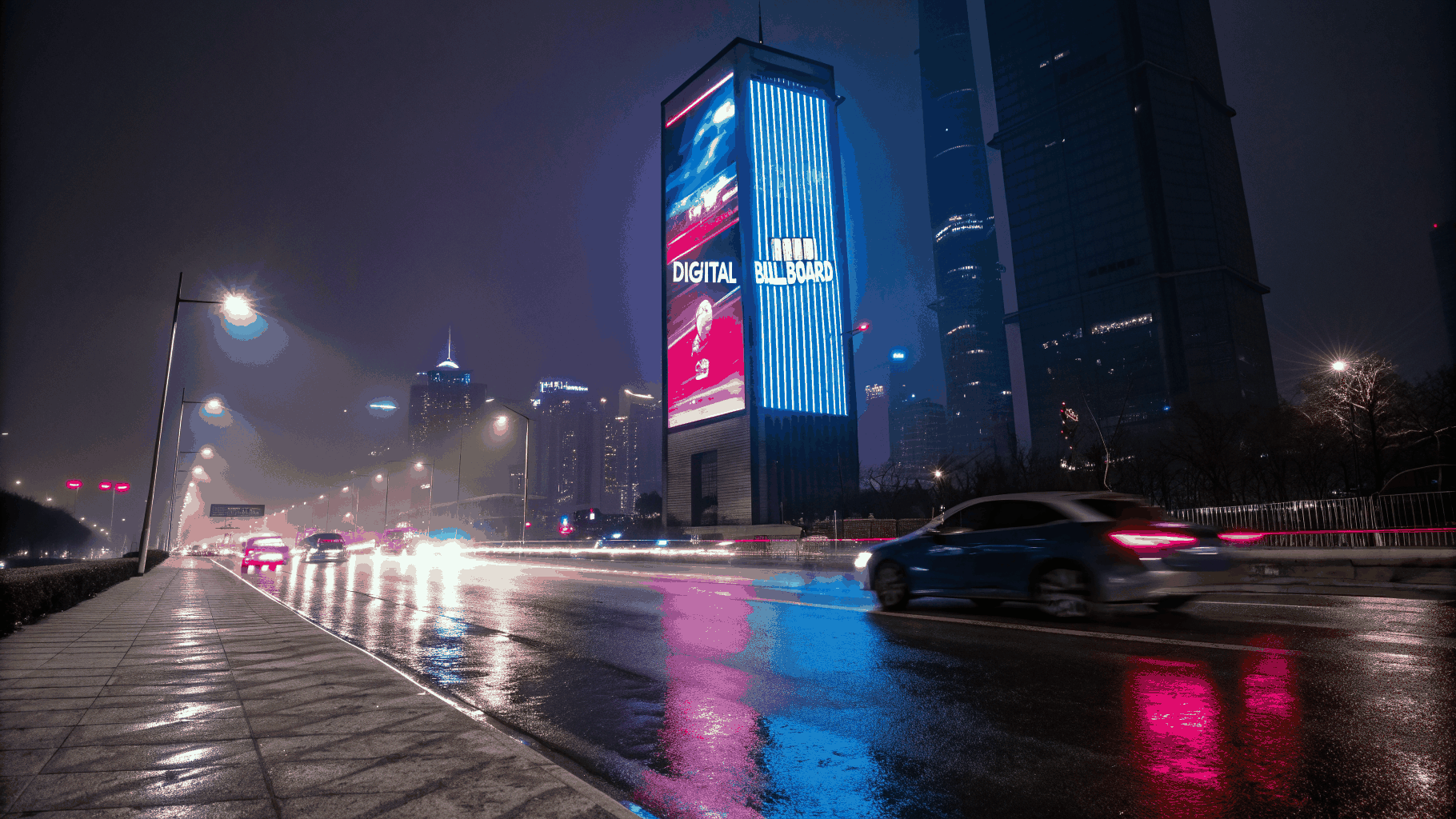 Neon Brand Identity graphic design